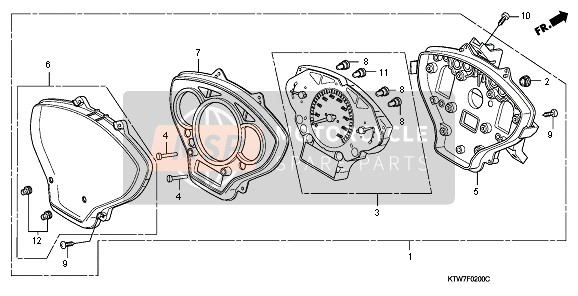 TACHOMETER (KMH)